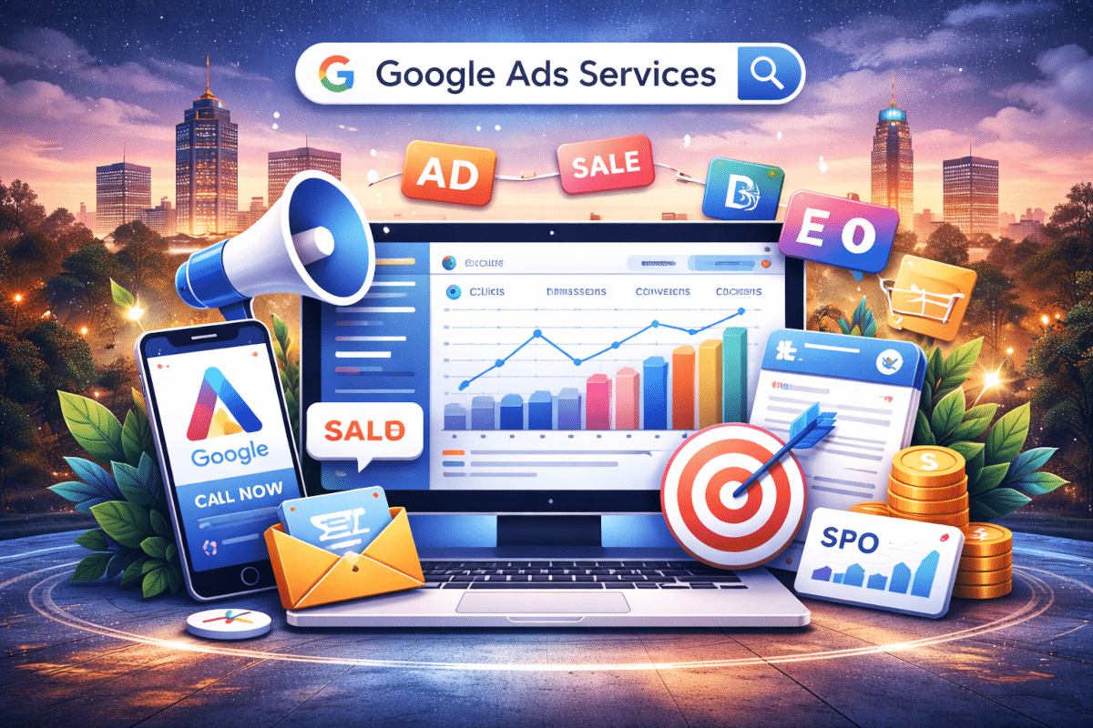 Google Ads management services hero image
