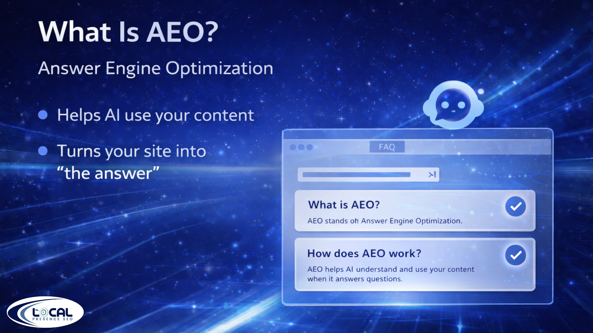 AEO services visual
